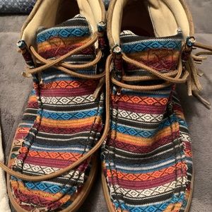 Twisted X Aztec Mocs